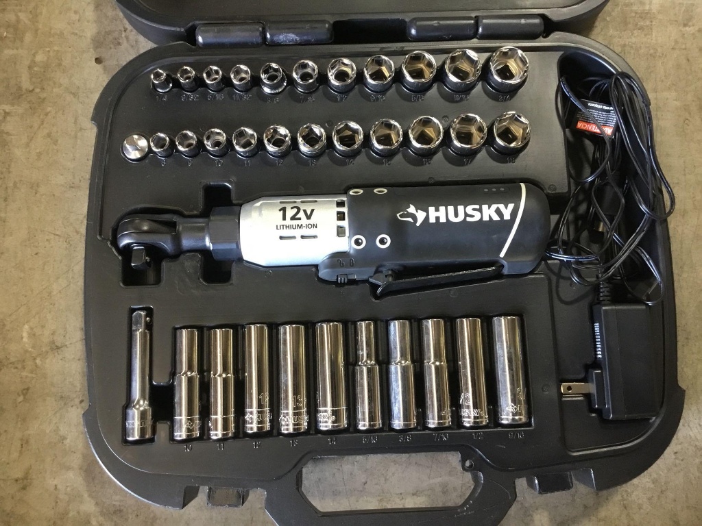 Power Tools Power & Hand Tools Ratchet Wrenches Husky 12 Volt Cordless