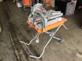 Ridgid 10in Wet Tile Saw with Stand