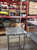 (1) Stainless steel table. 36