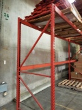 (1 Pallet) Warehouse Racking System---SIDE SUPPORTS. Paltier: Lyon Metal Products. 8' Ft. Each