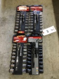 (4) Husky Socket Wrench Sets