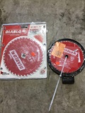 (2) Diablo Saw Blades