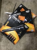 (3) Duracell 1000 Lumens High Intensity LED Flashlights with Zoom Focus