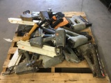 Lot of Assorted Pneumatic Nail Guns