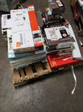 Pallet Lot of Various Vinyl Flooring and Backsplash