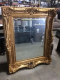 Large Decorative Framed Mirror