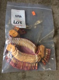 Large Zip Lock Bag Lot of Uncut Cat Keys