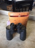 Black Binoculars with Carry Case