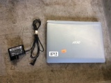 Acer Netbook Computer With Power Cord