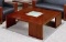 (2) Sausalito Enriched Walnut wood veneer End Tables