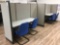 17 ft. Double Cubicle w/4 Chairs