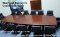 12ft. Maryland Brown Walnut Boat shape Conference Table