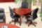 (3) 4ft. 7in. Phoenix Enriched Walnut Meeting Tables