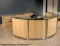 10ft. 9in. San Diego Natural Maple Reception Desk