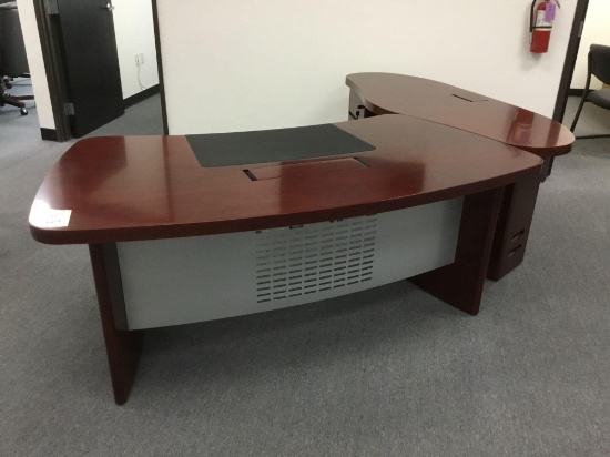 62in. San Francisco Desk w/ Side Return Wing