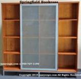 6ft. 6in. Cherry Honey Springfield Cabinet