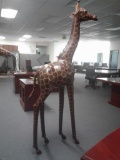 Large Handmade Paper-Mache Giraffe