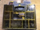 Lot of Stanley Organizers w/Assorted Fasteners included