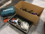 Lot of Assorted Hand Tools, Bits and Fasteners