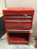 Rolling Red Tool Boxes