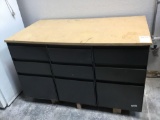 Metal Cabinet With 9 Drawers