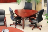 4' Phoenix Meeting Table in Enriched Walnut