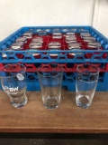 Assorted Glassware with Rack