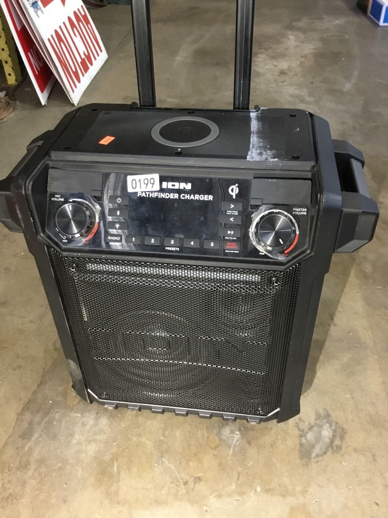 ion pathfinder charger speaker
