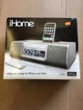 Ihome AM/FM Radio Dual Alarms Chagering Speaker