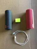 (2) UE Boom Wireless Bluetooth Speakers ***ONLY (1) CHAGER**