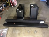 Lot Of Assorted Sound Bars And Subwoofers