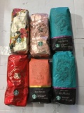 (6) Assorted Starbucks Bags Of Coffee