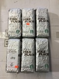 (6) Starbucks Decaf Pike Place Roast Coffee Bags