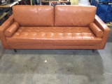 Trent Austin Design Bombay Leather Sofa