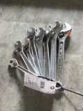Lot of Assorted Adjustable Open End Wrenches