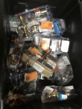 Large Plastic Bin Lot of Assorted Kwikset Door Knobs/Handles