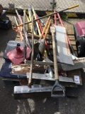Lot of Assorted Concrete Related Hand Tools