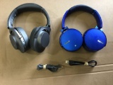 (2) Sony Wireless Bluetooth Headphones