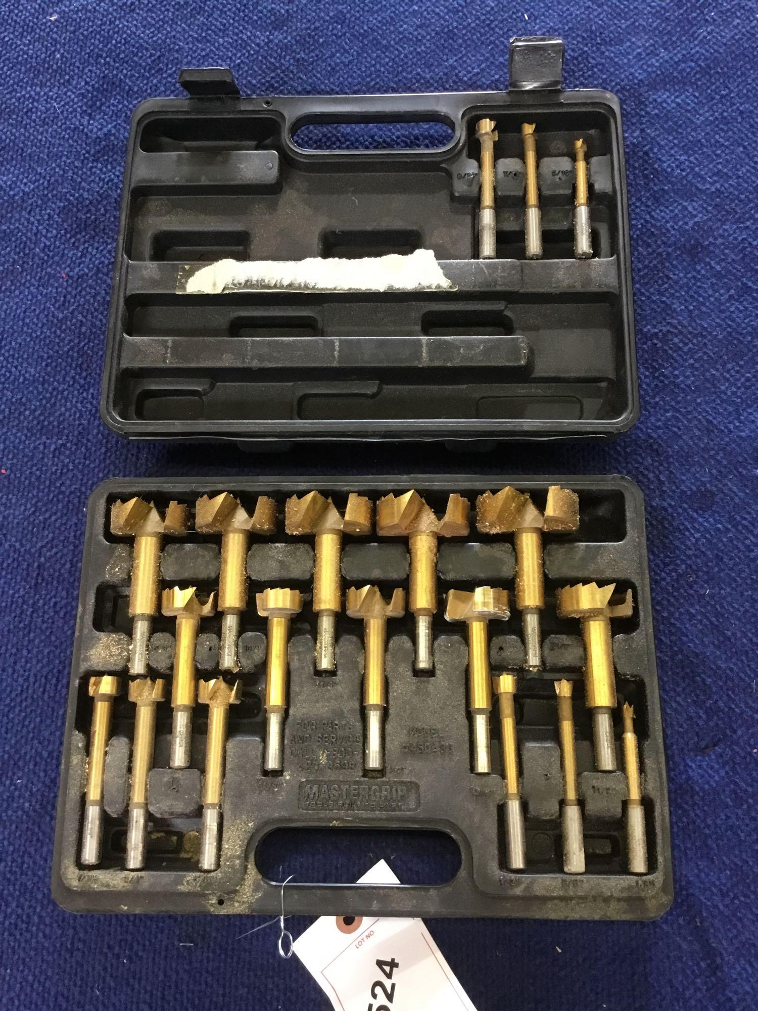 Mastergrip Titanium Plated 19 piece Forstner Bit Proxibid