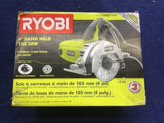 Ryobi Electric 4in. Hand Held Tile Saw