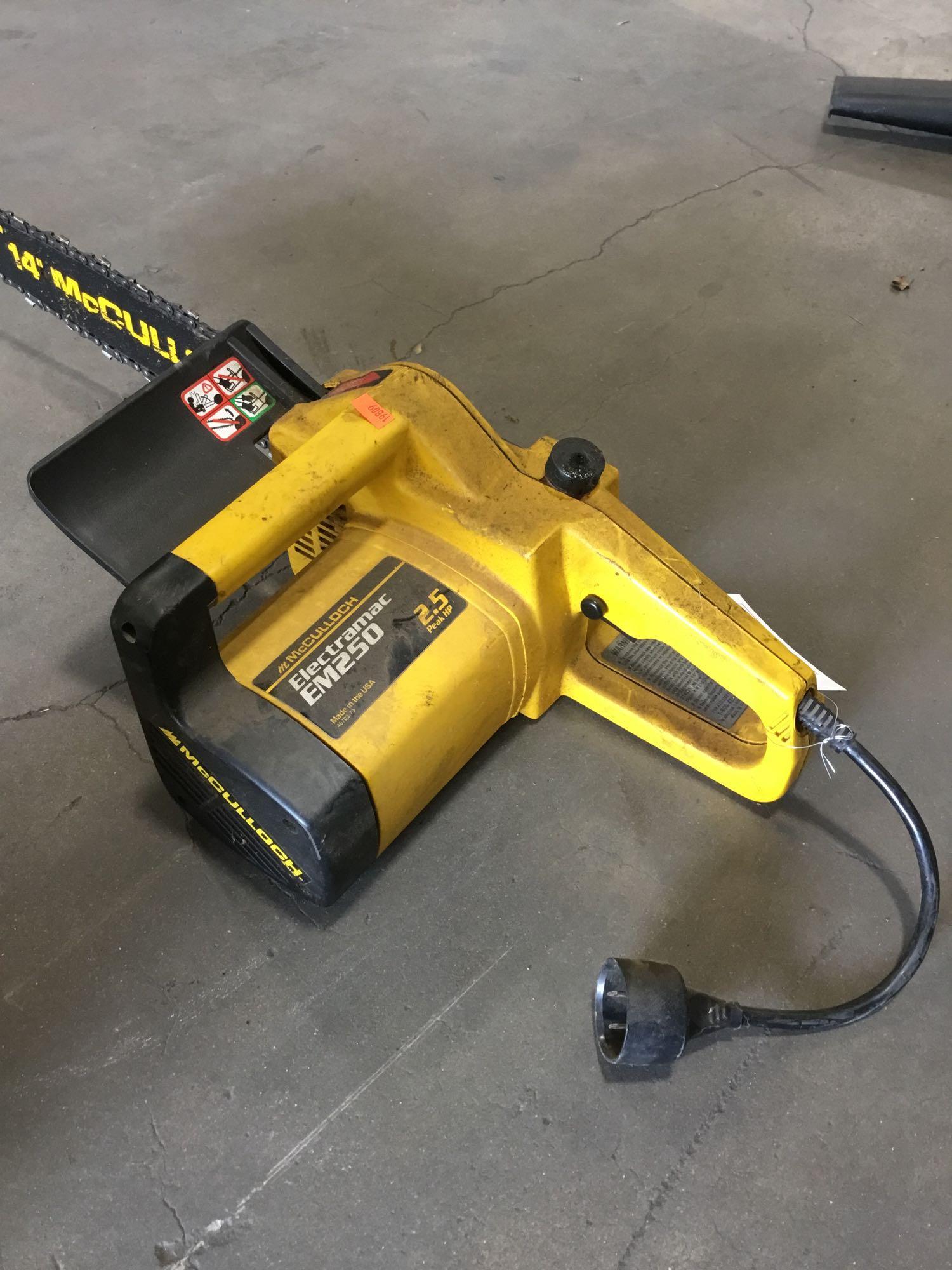 14in. McCulloch EM250 Electric 2.5HP Handheld Proxibid