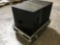 A and S Flight/Road Case With (2) 15in. Live Sound Speakers