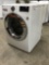 LG 4.5 Cu. Ft. Steam Inverter Direct Drive Front Load Electric Washer Machine ***TURNS ON***