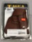 Tagua Brown-Leather CZ 75 Ambidextrous Middle of the Back Holster