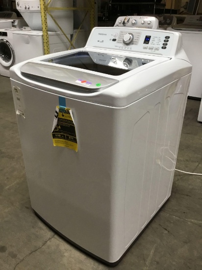 Insignia 4.1 Cu. Ft. High Efficiency Top Loading Electric Washer Machine ***TURNS ON***