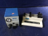 (2) EFD ULTRA 870 SERIES Fluid Dispenser and Scale