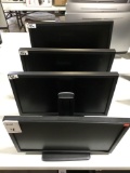 (4) Dell LCD Computer Monitors