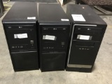 (1) LG (2) LG Cooler Masters Computer Towers