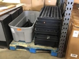 Lot of Plastic Utility Shelving Parts/Pieces