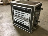 Jan-Al Utility Road Case With Assorted Live Sound Equipment